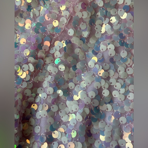 More Than Magic Girls' Sequin Bomber Jacket size XS 4/5 - Picture 5 of 10